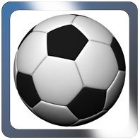 black and white soccer ball