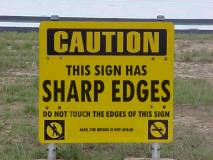 jokes funny sign