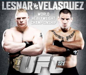 lesnar vs velasquez UFC promo ad