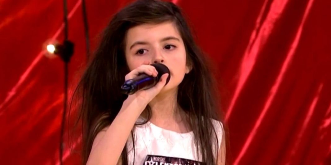 7 year old on Norways got talent