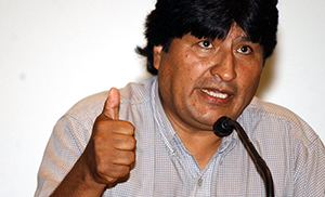 Bolivian President Evo Morales Signed To Football Club