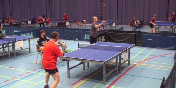 Incredible Table Tennis Shot