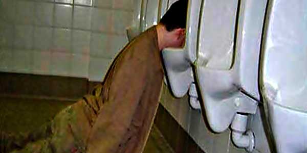Drunk man