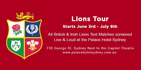 Lions Tour 2017 Sydney